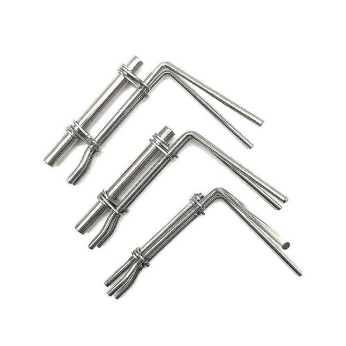 3pcs Universal U- Cup Hydraulic Cylinder Rod Seal Installation Tool Kit Controller Boost Auto Repai