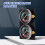 1set Motorcycle Carburetor Synchronizer Vacuum Gauges Tool Vacuum Gauge Balancer for // Black 2