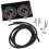 1set Motorcycle Carburetor Synchronizer Vacuum Gauges Tool Vacuum Gauge Balancer for // Black 1