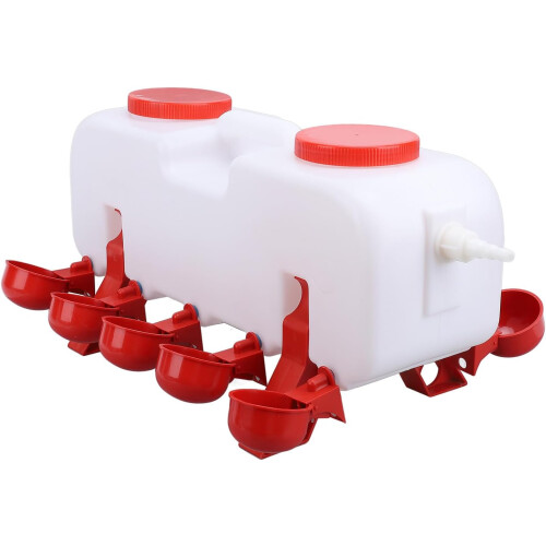 Automatic chicken drinker, Versatile, Robust, with PP sealed duck drinker, Hygienic for duck geese (o18xws6rg911) 2