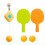 Table Tennis Trainer Set, Indoor Pong Game for , Training Facility Yellow 1