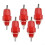 DIY chicken watering solution 5 pack nipple drinkers with PVC connections 1