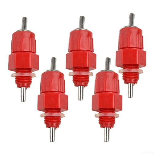 DIY chicken watering solution 5 pack nipple drinkers with PVC connections