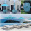 Replacement Parasol Canopy Cover, WaterRepellent, Windproof, 4