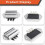 Voltage Regulator Rectifier Replacement for John Deere 8-25HP Engines with 15 Amp Alternat 4