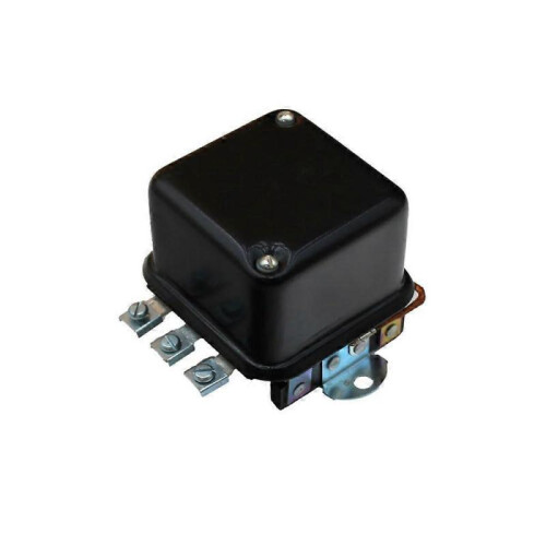 RAParts Voltage Regulator 12 Volt 4 Terminal Flat Mount Fits Massey Ferguson 1
