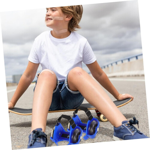 Luminous Roller Skates Luminous Heel Wheels for  Training Jet Heel Wheels 1