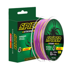 Braided fishing line Strong PE, abrasionresistant Smooth cast, 328foot, durable Colorful2