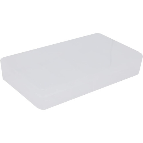 Fishing bait for storage organizer box sturdy plastic case for easy viewing and carrying 1