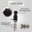 Intake & Exhaust Engine Variable Valve Timing (VVT) Solenoid Fit for Hyundai 4