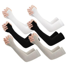 Outdoor gloves 6 pairs bike muff arm cover cycling arm warmers sun protection cover