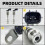 Engine Variable Valve Timing Solenoid VVT 2-pc Compatible with IMPALA MALIBU 4