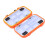 Multi Function Fish Storage Box Double Layer Orange Plastic Box Accessories Fishing Equipment Fishing Accessories Box Set  S Ref: 3691 4