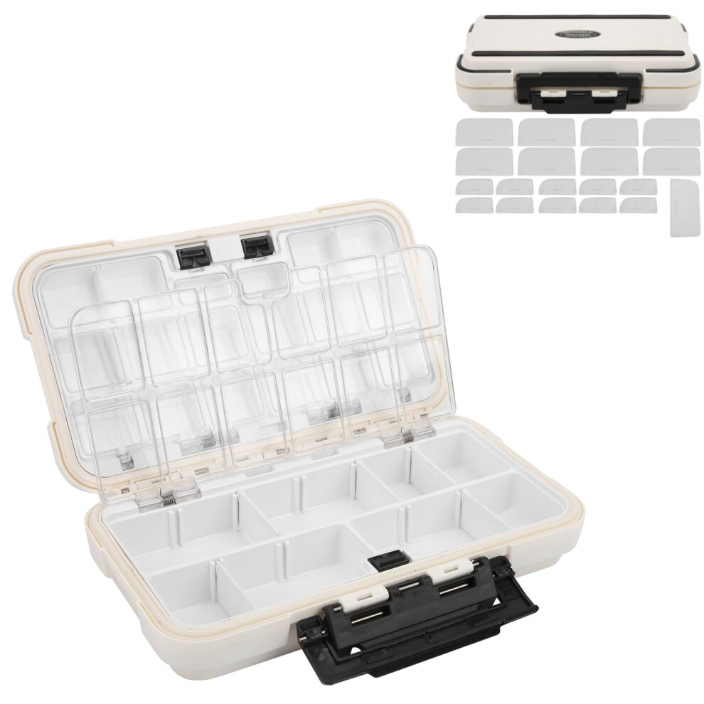 Fishing Tackle Box, Multi Compartment Bait Hook Storage pile Plastic removable bait trays Organizer Accessories for fishing equipment Ref: 2988-image-OPC-PJ25KKB-NEW