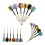 18 pieces darts metal tip copper dartboard for beginners 14 g 1