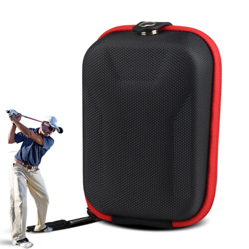 Magnetic Rangefinder Holder, Golf Accessories, High Black Red
