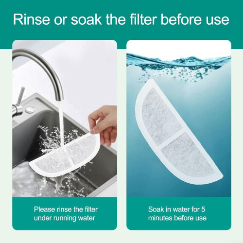 Replacement Filter for Eufy Pet Water Dispenser (Pack of 4) 1