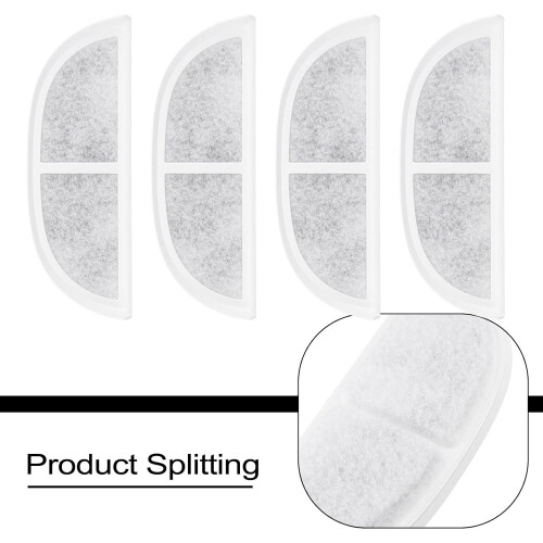 Replacement Filter for Eufy Pet Water Dispenser (Pack of 4) 2
