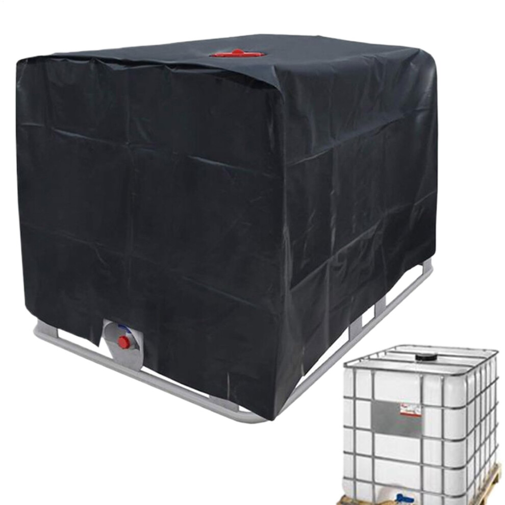 rain barrel cover, water tank cover  264 gallon water tank cover, 210d Oxford fabric sun protection for garden irrigation storage water storage-image-OPC-PJ25KSW-NEW