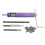 High quality  50pcs British wire thread insert combination installation tool 1