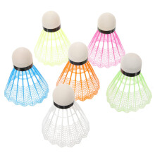 36 pieces badminton made of plastic colorful shuttlecock badminton shuttlecock for light shuttlecock colorful