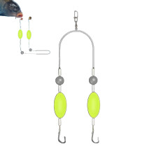 Catfish Montagen, Saltwater Flounder, Fishing Accessories for Throwing, Jigging, Crappie no.4 hook