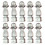Fence Post Caps Decorative, 10 Pieces, Trident Spearshaped, Metal Cover 1