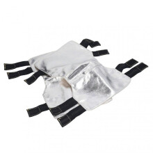 2025 Latest Model  1 Pair Welding Knee Heat Shield Fireproof Aluminum Foil