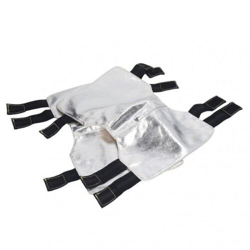 2025 Latest Model  1 Pair Welding Knee Heat Shield Fireproof Aluminum Foil