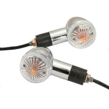 (2X Clear lens) 2/4pcs Motorcycle Bullet Turn Signals Indicator For Kawasaki Vulcan VN 500 750 800 900 1500 1600 1700 2000 Custom Classic