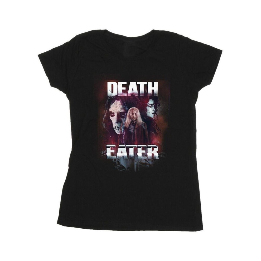 (XXL, black) Harry Potter Womens/ladies Death Eater Cotton T-shirt