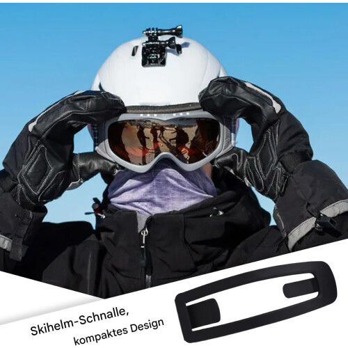 Helmclip  helmet release buckle  hat buckle closure reusable ski accessory 1