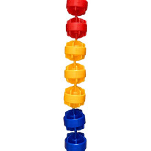 Floating Barrier Pool Rope with Buoy, PreAssembled Divider, Hook, 9m/29.5ft