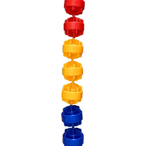 Floating Barrier Pool Rope with Buoy, PreAssembled Divider, Hook, 9m/29.5ft