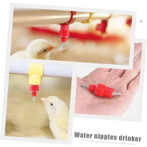Automatic Chicken Water Drinker with Nipples for Poultry Farm 2