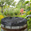 Barrel Shield  All Weather Cover, Oxford Fabric, Drawstring for Deck 3