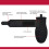 Baseball Sliding adjustable breathable sliding pad Black 2