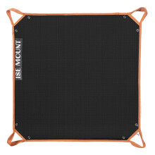 Camping Fire Pit Mat, Heat Resistant Fire Pit Insulation Pad, Double Sided Foldable Firewood Bag Silicone for Picnic BBQ Outdoor Large