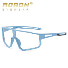 (1011 Blue Spot Frame Discoloration Tablet) Polarized cycling sunglasses Teenager sunglasses