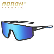 (1011 black frame blue film) Polarized cycling sunglasses Teenager sunglasses