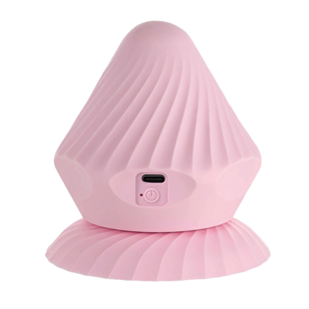 Pink Vibration Massager For Muscles Adjustable 4Speed Yoga Equipment