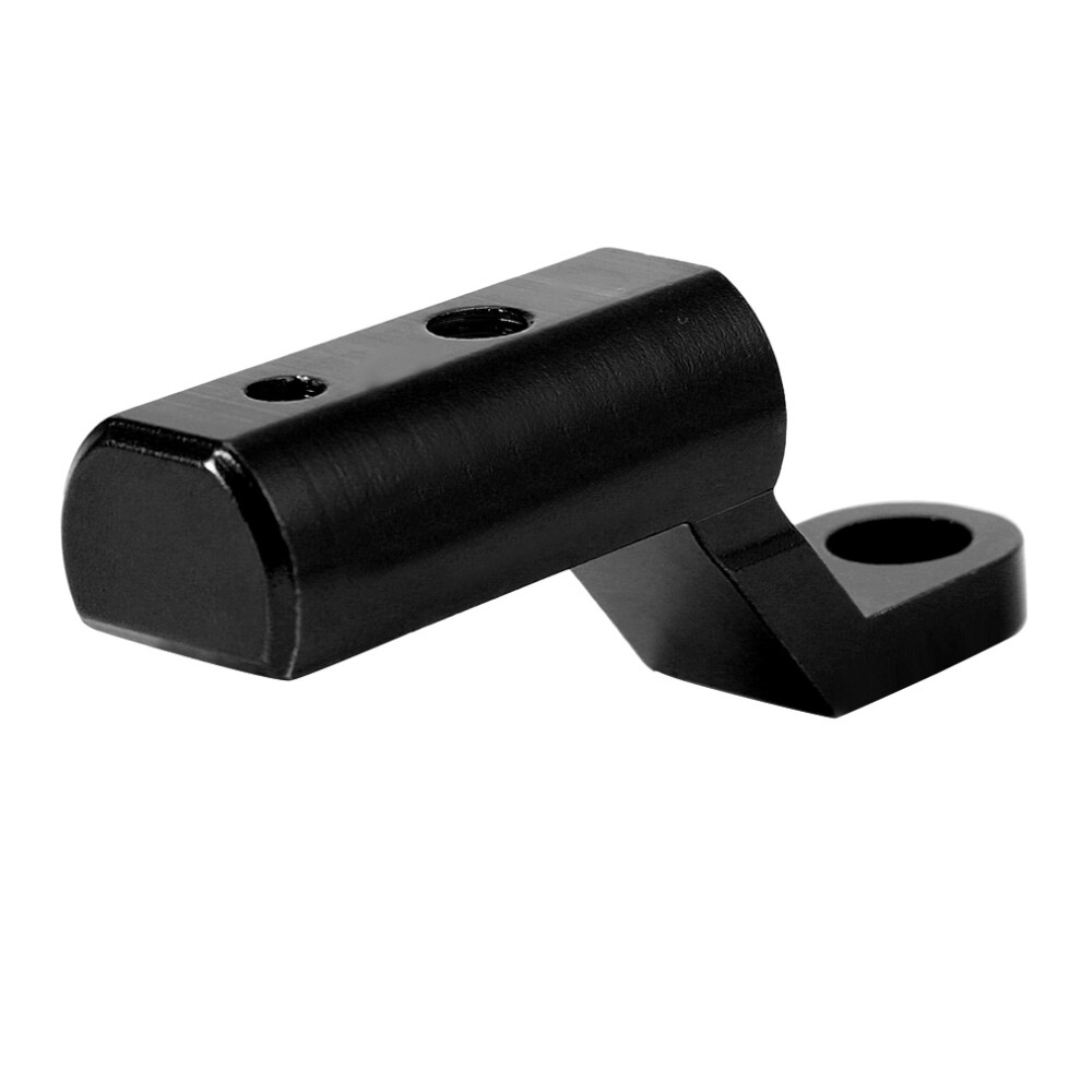 Motorcycle Rearview Mirror Extension Mount Bracket Black 9394200242201