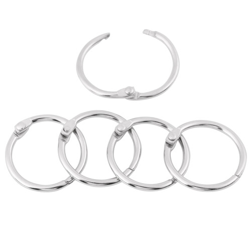 20PCS 30mm Durable Metal Split Rings for Scrapbooking 2