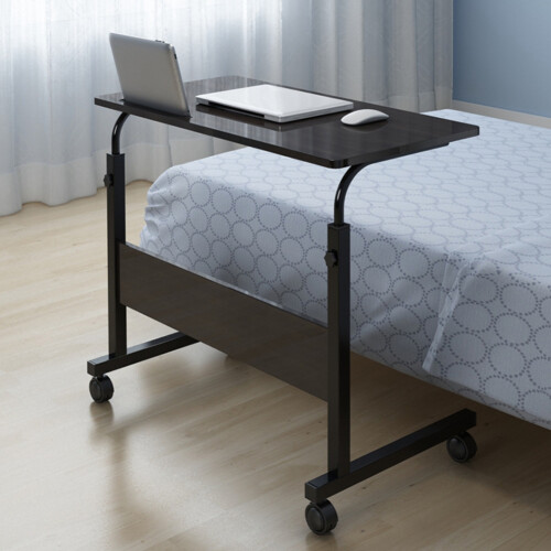 Adjustable Bedside Laptop Desk with Removable Phone Holder