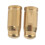 2Pcs Gold Titanium Bicycle Valve Nozzles for Bikes 3