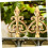 Protective Spear Tips Stake Fence End Pieces Golden Aluminium Alloy 3