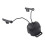 Black Helmet Arc Rail Adapter for Peltor Comtac Headsets 7