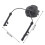 Black Helmet Arc Rail Adapter for Peltor Comtac Headsets 3