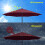 Market Table Umbrella Replacement Roof 3.0m/9.8ft Orange 2