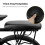 Comfortable PU Leather Bike Backseat Cushion for Kids 4